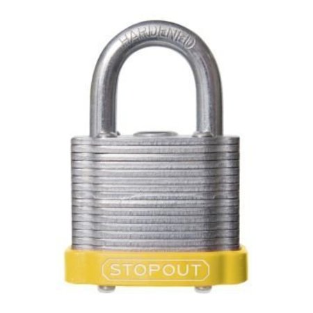 ACCUFORM STOPOUT LAMINATED STEEL PADLOCKS KDL966YL KDL966YL